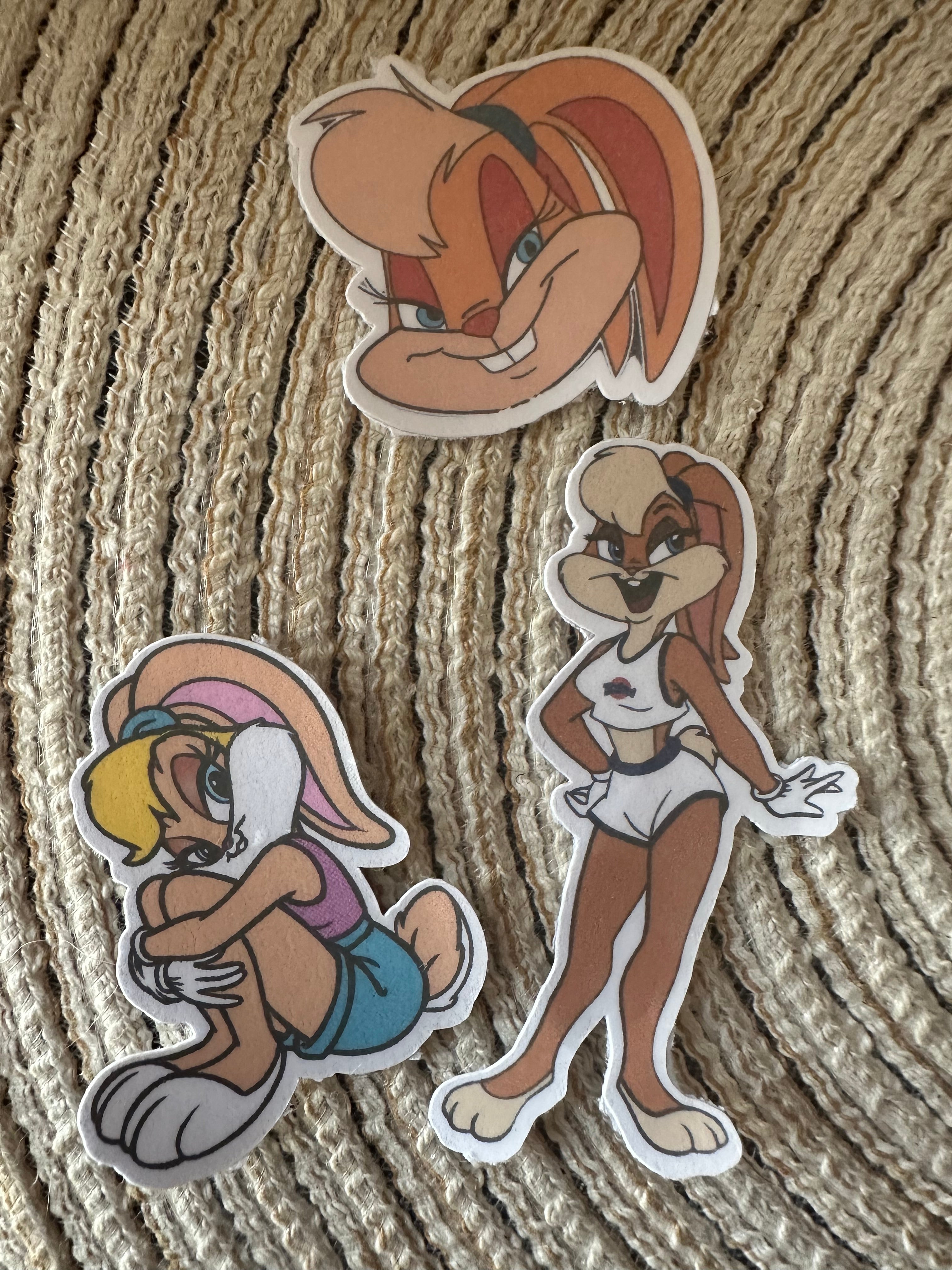 Cartoon Animal Stickers | Laminated, Water-Resistant Decals (10 Pack)