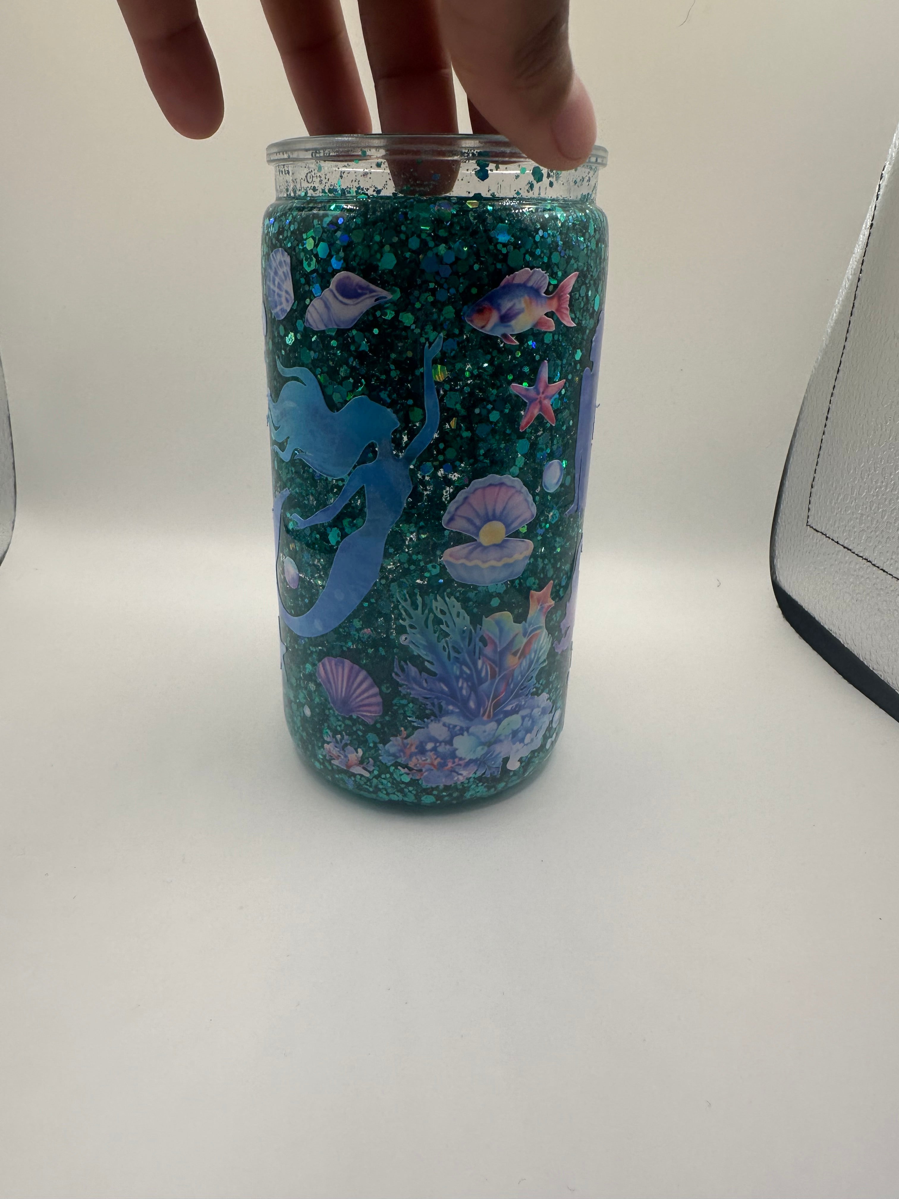 Personalized Snow Globe Tumbler