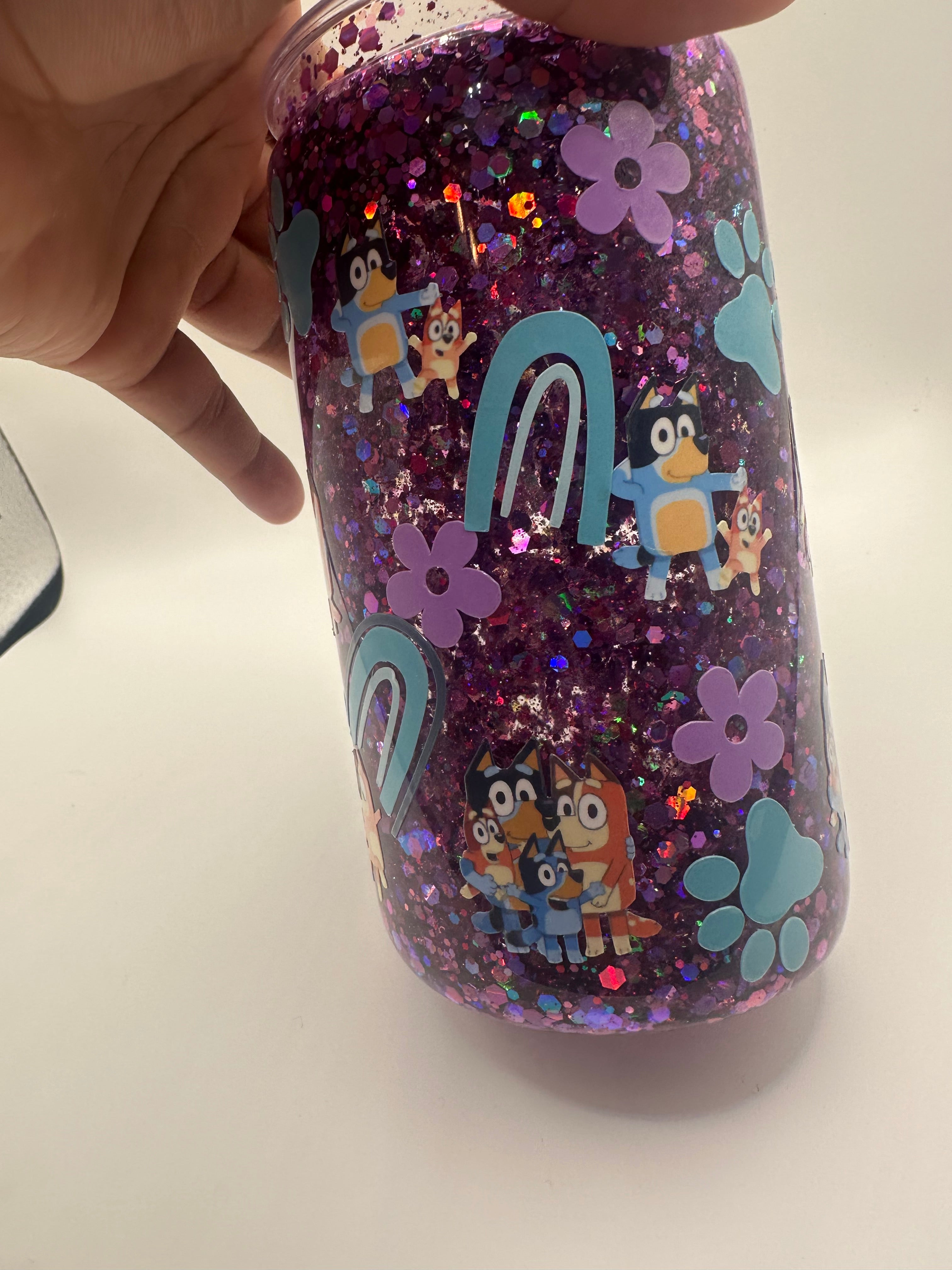 Personalized Snow Globe Tumbler