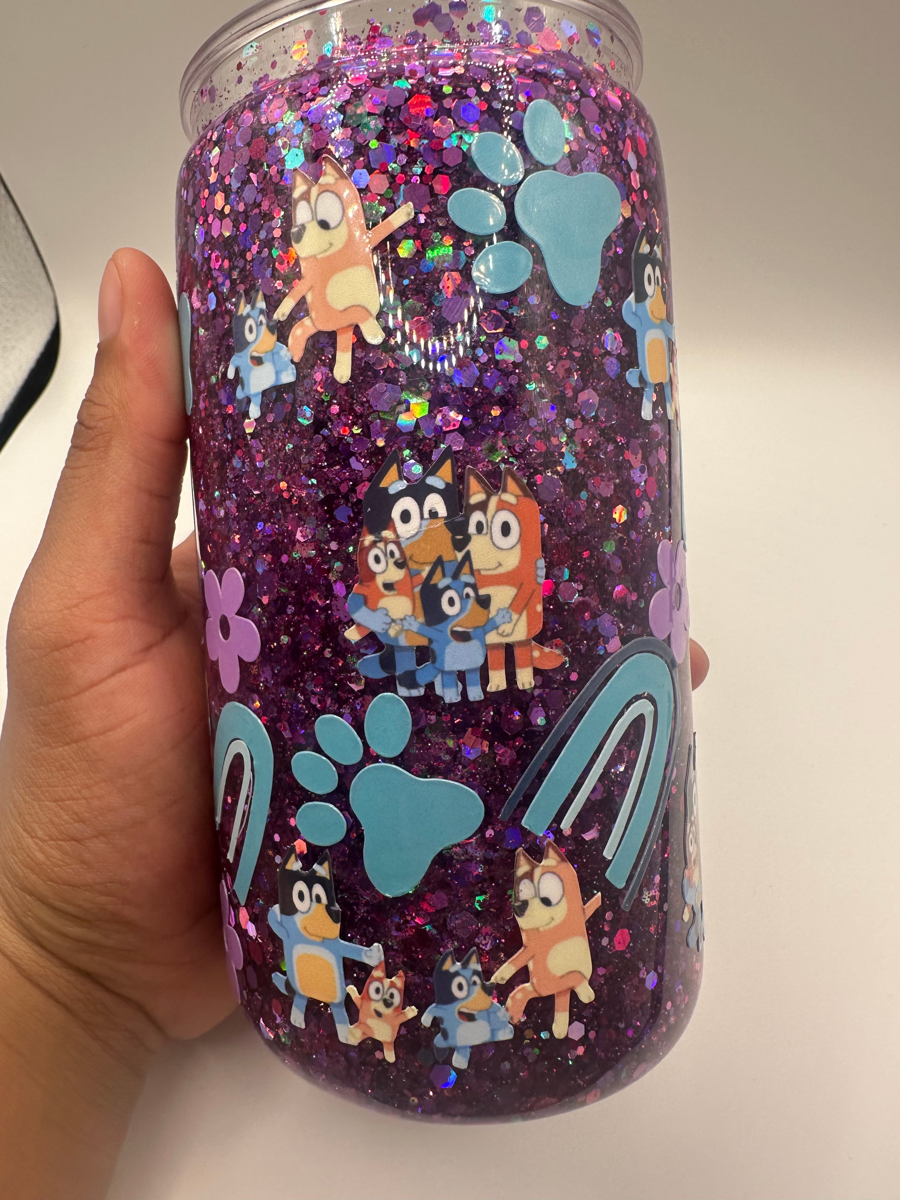 Personalized Snow Globe Tumbler