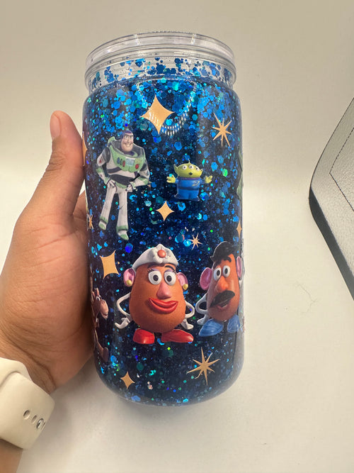 Personalized Snow Globe Tumbler