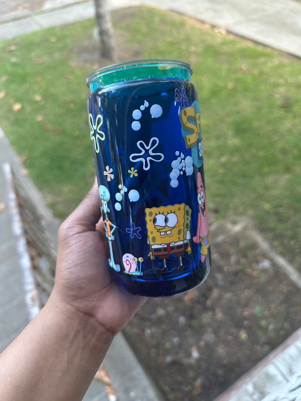 Personalized Snow Globe Tumbler
